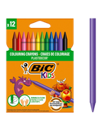 BIC Kids Plastidecor Craies de Coloriage
