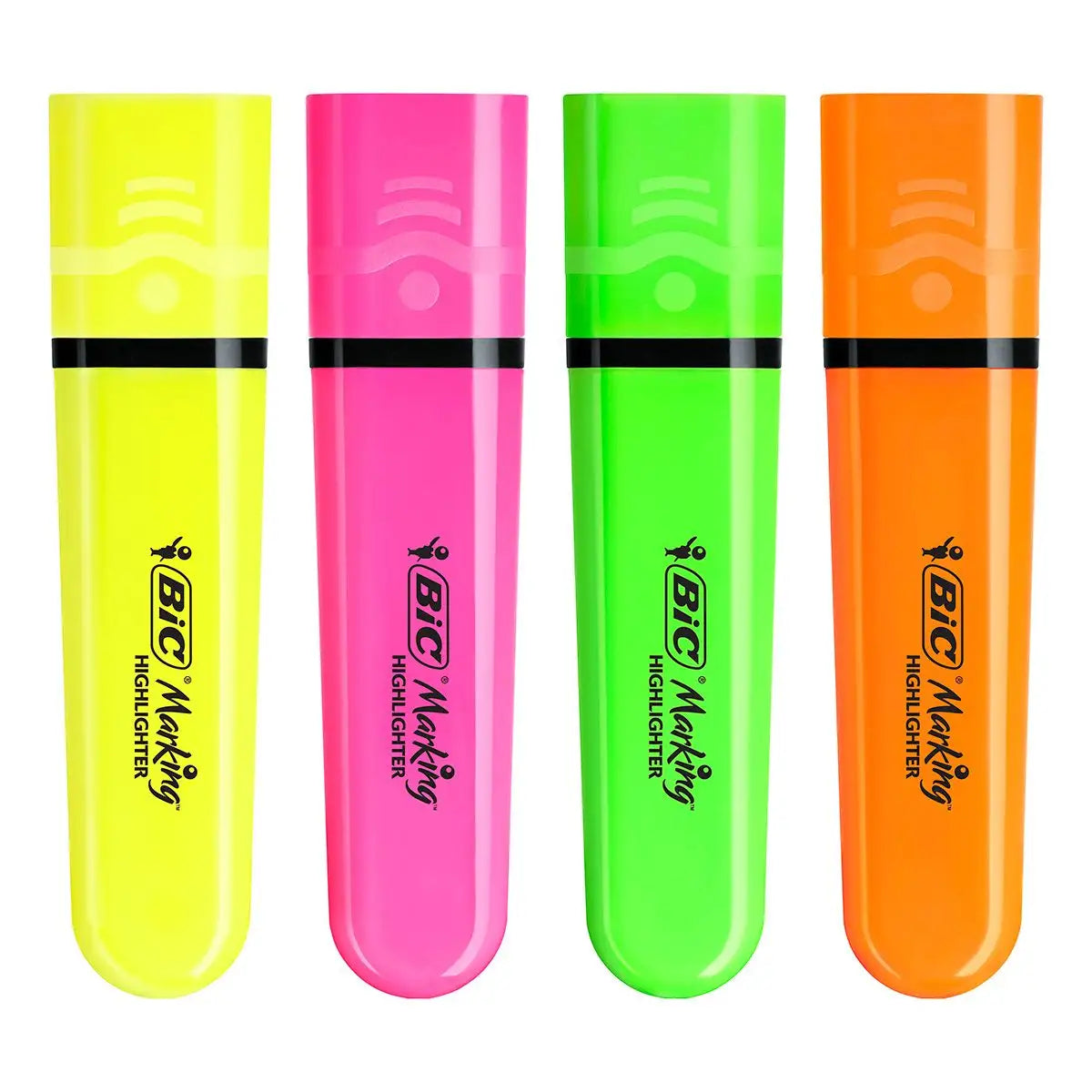 Surligneurs BIC Marking Flat Fluo